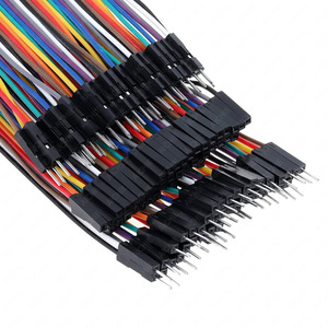 สายเคเบิลดูปองท์ 40 พิน หลายสี แบบตัวผู้ต่อตัวเมีย สำหรับการทดสอบบอร์ดทดลอง - Product Image 3