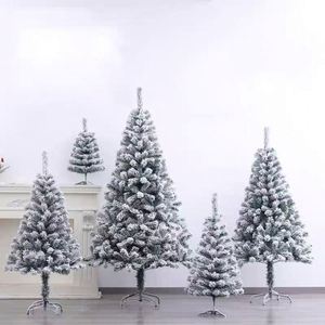Árbol de Navidad Artificial de PVC Verde con Nieve Artificial, Ecológico y de Alta Calidad, en Oferta - Product Image 1