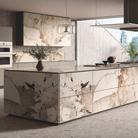 Plan de travail de cuisine en granit blanc Patagonia Quartzite