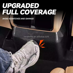 Almohadilla antipatadas para asiento Interior de coche de alta calidad, caja de reposabrazos, almohadilla protectora Abs de salida de aire para accesorios Byd Leopard 8 - Product Image 4