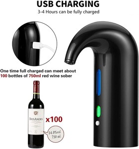 Aérateur <span class=keywords><strong>de</strong></span> <span class=keywords><strong>vin</strong></span> électrique intelligent avec distributeur Accessoires <span class=keywords><strong>de</strong></span> bar Gadgets <span class=keywords><strong>Décanteur</strong></span> <span class=keywords><strong>instantané</strong></span> - Product Image 3