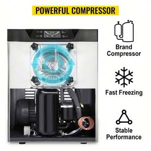 SIAHO-618 1400W 20L/H machine à crème glacée dure fruits congelés - Product Image 4