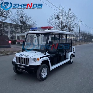 Zhenda Electric Vintage Classic Sightseeing Car CE Approved Superior Quality 4 Seats 2 Year Warranty Wedding & Exhibition Use - Product Image 4