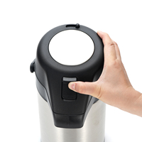 Bouteille thermos de qualité professionnelle de 3 litres avec couvercle en acier inoxydable renforcé et isolation maximale