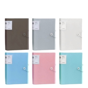 Pochette transparente A4 pour certificats, examens, albums d'art étudiants, collection de documents de grossesse couleur bonbon - Product Image 1