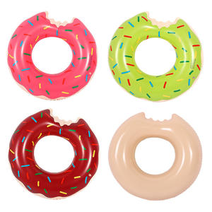 Anillos de Natación para Niños y Adultos al por Mayor, Diseño de <span class=keywords><strong>Doble</strong></span> Bolsa de Aire Reforzada, Anillos de Natación en Forma de <span class=keywords><strong>Donut</strong></span> - Product Image 4