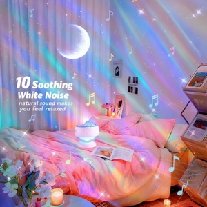 Proiettore di luce notturna OTHC E12B Cielo Stellato, Altoparlante con Effetto Acqua e Musica per Camera da Letto, con Telecomando, Piccolo e Portatile - Product Image 4