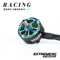 Motor Brushless RC EXTREME V2 2207 1800KV/1950KV//1960KV/2050KV/2100KV Kecepatan Tinggi Aksesoris Motor Drone FPV UAV untuk 5 inci