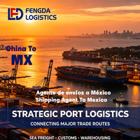 Seefracht-Versandservice Globale Logistik zum Hafen von Veracruz, Mexiko Zollabfertigungsagent Reibungsloser Grenzübergang