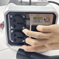 Boîte d'alimentation portable V2L V2H Tesla NACS 3,5 kW 5 kW, adaptateur de sortie d'alimentation EV DC vers AC