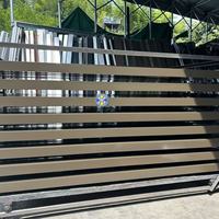 Système de drainage des eaux de pluie 3*4 gouttière cachée en aluminium