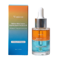 Sérum Visage Éclaircissant au Cuivre et à la Vitamine E Anti-rides Raffermissant Soin de la Peau Cosmétique Bio Marque Privée Produit de Beauté