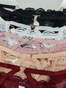 سراويل داخلية منخفضة الارتفاع شفافة نسائية مثيرة ثونغ نمط الصلبة للسيدات صور الملابس الداخلية - Product Image 4