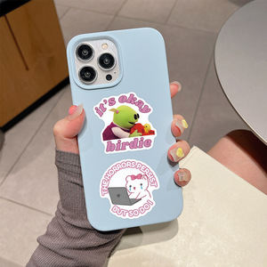 50 Pegatinas Decorativas Divertidas y Elegantes con Diseño de Memes para Niñas, para Decorar Libros y Botellas, Lindas Pegatinas para Regalos de Fiesta - Product Image 5