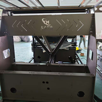 Machine de fabrication de sacs en vrac Jumbo/FIBC à haute précision, entraînée par PLC et moteur, pour film laminé en aluminium, 100 pièces/min