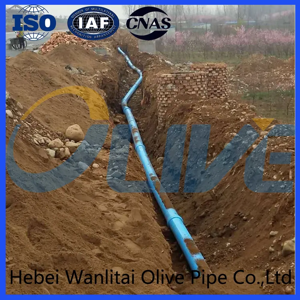 Large Diameter Water Plastic Pvc Pipe Pvc-O Agricultural Irrigation Drainage Plastic Water Pipe Price