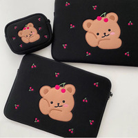 Corée du Sud Designer Liner Bag pour 11/13 Case Cherry Bear Tablet Computer Bag Housse pour ordinateur portable Pochette pour ordinateur portable