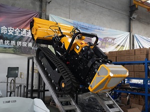 Desbrozadora <span class=keywords><strong>Forestal</strong></span> con Control Remoto VORAN de 1350 mm para la Creación de Zonas Libres de Incendios Forestales, Desbrozadora de Pendientes con Control Remoto Diésel de 38 HP para la Prevención de Incendios - Product Image 2