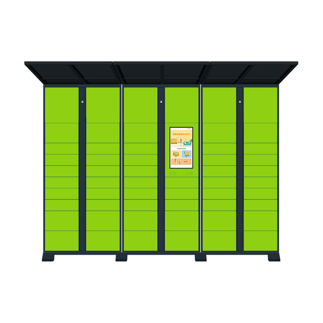 Customized Intelligent Express Metal Cabinet Smart Parcel Locker with Touch Screen Delivery Express Eletronic Lockers