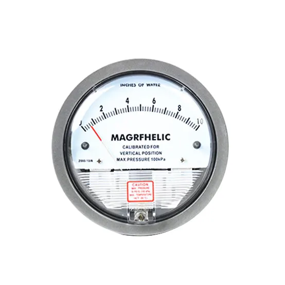 Factory Wholesale Digital Spray Gun Valve Calibrator micro pressure manometer Magnehelic Differential Pressure Gauge