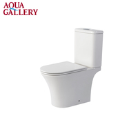 WC en céramique deux pièces à prix abordable de Chaozhou avec certification Watermark