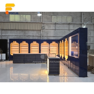 Unité d'affichage murale en bois pour magasin de détail industriel, solution tout-en-un pour <span class=keywords><strong>la</strong></span> décoration intérieure de parfumerie - Product Image 2