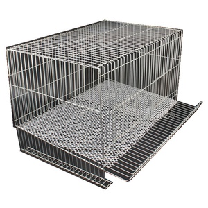 Gabbia Antirottura per Galline Ovaiole da Giardino, Gabbia per Allevamento Polli in Filo Zincato, Gabbia per Pappagalli e Quaglie - Product Image 2