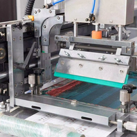 Máquina Automática de Serigrafía para Etiquetas Textiles de 4 Colores y Tamaño Pequeño