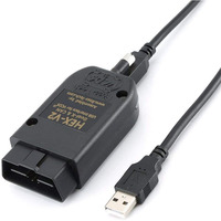Chaosknight VCDS HexV2 Com V26.0 Interfaz OBD2 Escáner Herramienta de Diagnóstico para VW Volkswagen Audi Skoda Ilimitado Atmega162