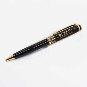 Fabbrica all'ingrosso di alta qualità auto di lusso azienda clienti regalo personalizzato indietro penna a sfera in metallo con Logo personalizzato - Product Image 1