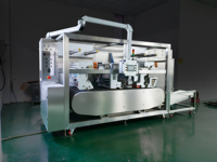 Machine de fabrication de dosettes de lessive et de détergent à vaisselle, automatique, multi-chambres, à haute vitesse, pour poudres et liquides, de qualité alimentaire, avec PLC, clé en main