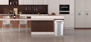 <span class=keywords><strong>Poubelle</strong></span> intelligente en acier inoxydable à induction avec couvercle, <span class=keywords><strong>poubelle</strong></span> automatique à capteur électrique - Product Image 6