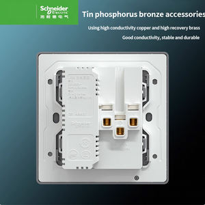 <span class=keywords><strong>Prise</strong></span> d'<span class=keywords><strong>interrupteur</strong></span> série Zhenbo, TV, ordinateur, panneau d'<span class=keywords><strong>interrupteur</strong></span> de décoration de la maison, fumée et cendres - Product Image 3