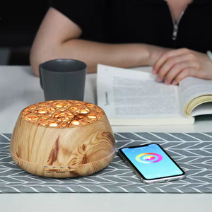 400ML ultrasons <span class=keywords><strong>Bluetooth</strong></span> <span class=keywords><strong>son</strong></span> vaporisateur humidificateur Anti-sec brûlant silencieux huile essentielle parfum désodorisant <span class=keywords><strong>diffuseur</strong></span> <span class=keywords><strong>de</strong></span> parfum - Product Image 6