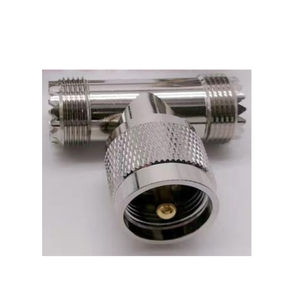 Directamente de fábrica al por mayor T tipo <span class=keywords><strong>3</strong></span> vías T divisor conector T adaptador en T UHF PL259 SO239 antena repetidor tee <span class=keywords><strong>RF</strong></span> adaptador Coaxial - Product Image 3