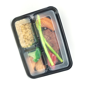 Disposable Plates Plastic Plastic Plastic Plates 2 Compartment Wholesale 24oz Disposable 3 Compartment Meal Prep Plates Food To Go Containers Plastic