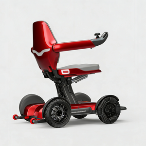 <span class=keywords><strong>Silla</strong></span> <span class=keywords><strong>de</strong></span> Ruedas Motorizada Deportiva Roja, Nuevo Color Disponible, Equipada con Batería <span class=keywords><strong>de</strong></span> Litio Grande Desmontable <span class=keywords><strong>de</strong></span> 20A, <span class=keywords><strong>Silla</strong></span> Eléctrica <span class=keywords><strong>de</strong></span> Largo Alcance <span class=keywords><strong>de</strong></span> 25 km - Product Image 5