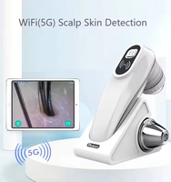 Microscope intelligent multi-spectres 5G WiFi sans fil, dermoscope, scanner et détecteur à quatre spectres, caméra capillaire