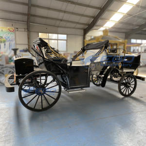 <span class=keywords><strong>Grain</strong></span> de bois noir nouvelle calèche électrique touristique pour mariage et scène Spot utilisation extérieure origine Henan - Product Image 5