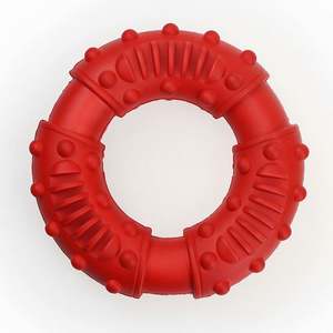 Penjualan laris Mainan Gigit Molar hewan peliharaan gigi bersih Mainan Gigit karet interaktif mainan cincin anjing mainan kunyah hewan peliharaan - Product Image 5