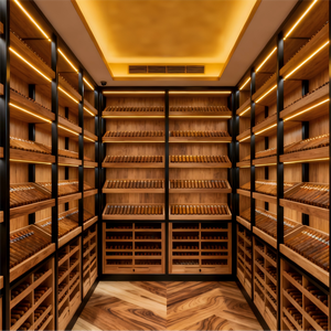 Servicio de Diseño e Instalación de Salas de Cigarros Personalizadas para Hoteles <span class=keywords><strong>y</strong></span> Clubs de Grado Comercial - Product Image 1