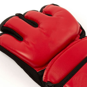 Gants de MMA en cuir de qualité supérieure avec logo personnalisé, idéaux pour l'entraînement, vente en gros, faible MOQ - Product Image 5