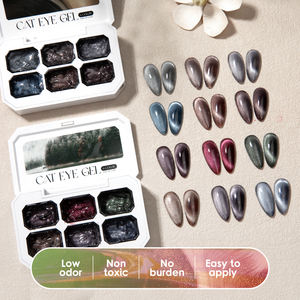 Набор гель-лаков HONEY GIRL Rich Colors Cat Eye, магнитный гель для дизайна ногтей, для салонов и домашнего использования, гель-лак для ногтей, снимаемый методом замачивания, для УФ/LED ламп, 30 цветов в комплекте - Product Image 4