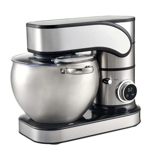 Batteur sur socle commercial multifonction 3-en-1 avec bol en acier inoxydable pour mélanger, pétrir et fouetter - Product Image 6