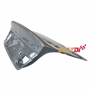 C Style Carbon Fiber Rear Trunk Boot Carbon Black High <b>Polished</b> 3X3 Twill Weave Tuning Body <b>Kits</b> for E46 1998-2004 2D 2-Door - Product Image 6