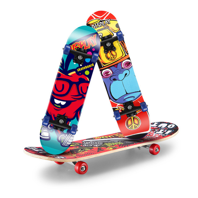 Wholesale Cheap Skateboard for Kids Led Light Wheel 31 Inch Kids Skateboard