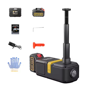 Kit de Gato Hidráulico Eléctrico de 12V y 5 Toneladas con Bomba de Aire, Llave de Impacto, <span class=keywords><strong>Inflador</strong></span> de Neumáticos y Luz LED para Reparaciones de Emergencia - Product Image 2