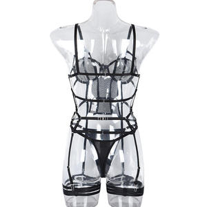 Women High Quality Sexy Lingerie Bodysuit Hot Lady Nighty Transparent With Chocker Ring Exotic Sexy Dancewear Lingerie - Product Image 5