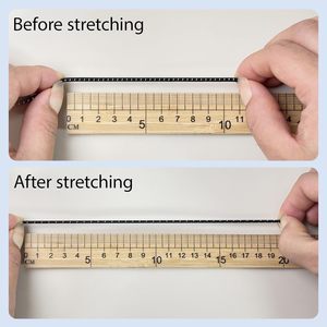 Cordon élastique réfléchissant de 60 pieds, 2,5 mm, luminescent dans le noir, corde élastique antichoc pour bricolage, artisanat, camping, randonnée, bracelets, lacets de chaussures - Product Image 4