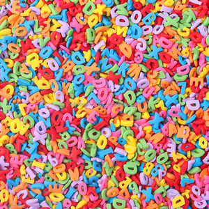 Food Grade Alphabet <strong>Letters</strong> Confetti Colorful Cake Sprinkles <strong>Edible</strong> Cake Decorations for Baking Food Decorations - Product Image 5